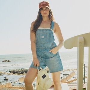 Levi’s Two Horse Bib Overall Shorts